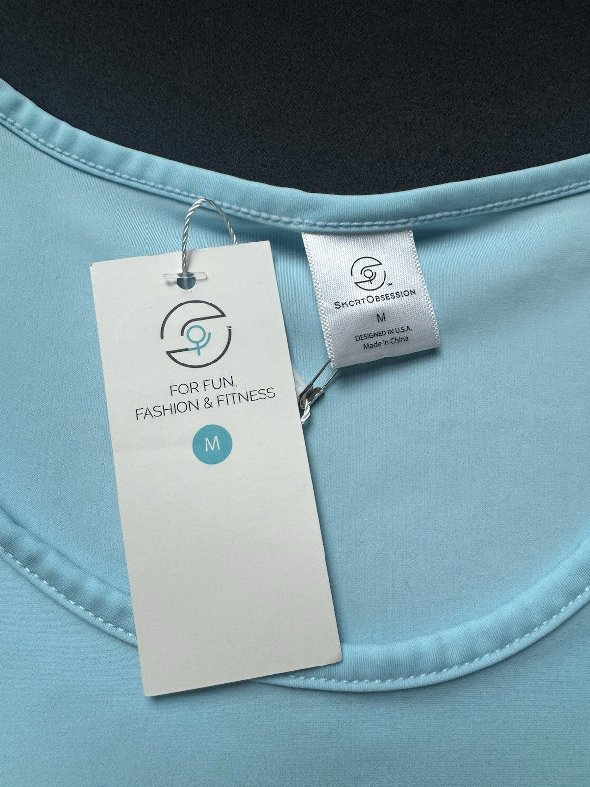 Skort Obsession Women's Sleeveless Golf Tank Sz M.      (B.157)