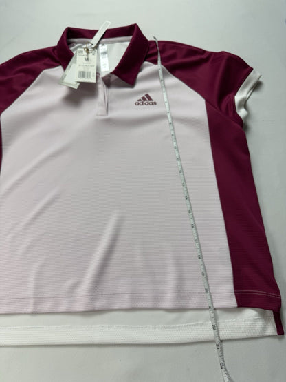 Adidas Women’s Polo Golf Shirt SZ M Climacool  (B.136)