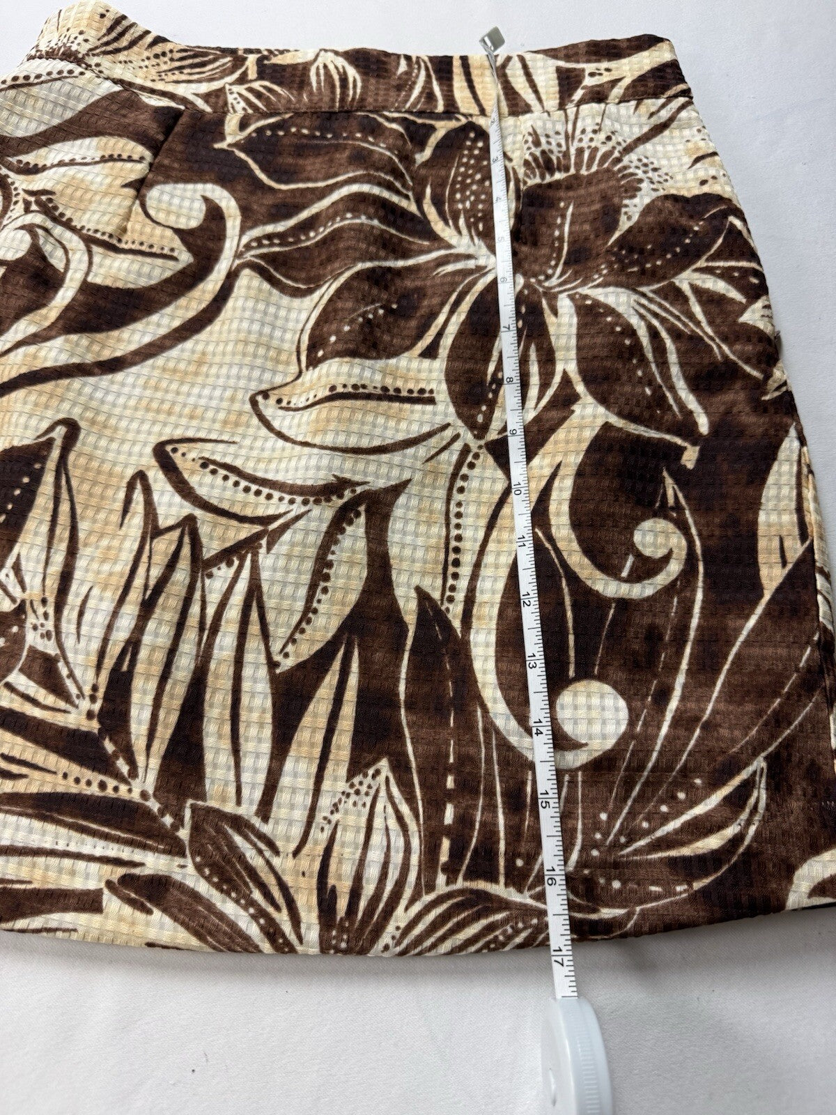 Sam Edelman Womens Mini Floral Skirt Size S (B.139)