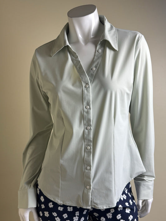 7 Diamonds Women’s Long Sleeve Shirt Size M     (B.159)