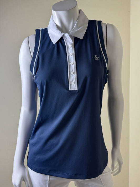 $90 An Original Penguin by Munsingwear Women’s Golf shirt Sz L.     (B.162)