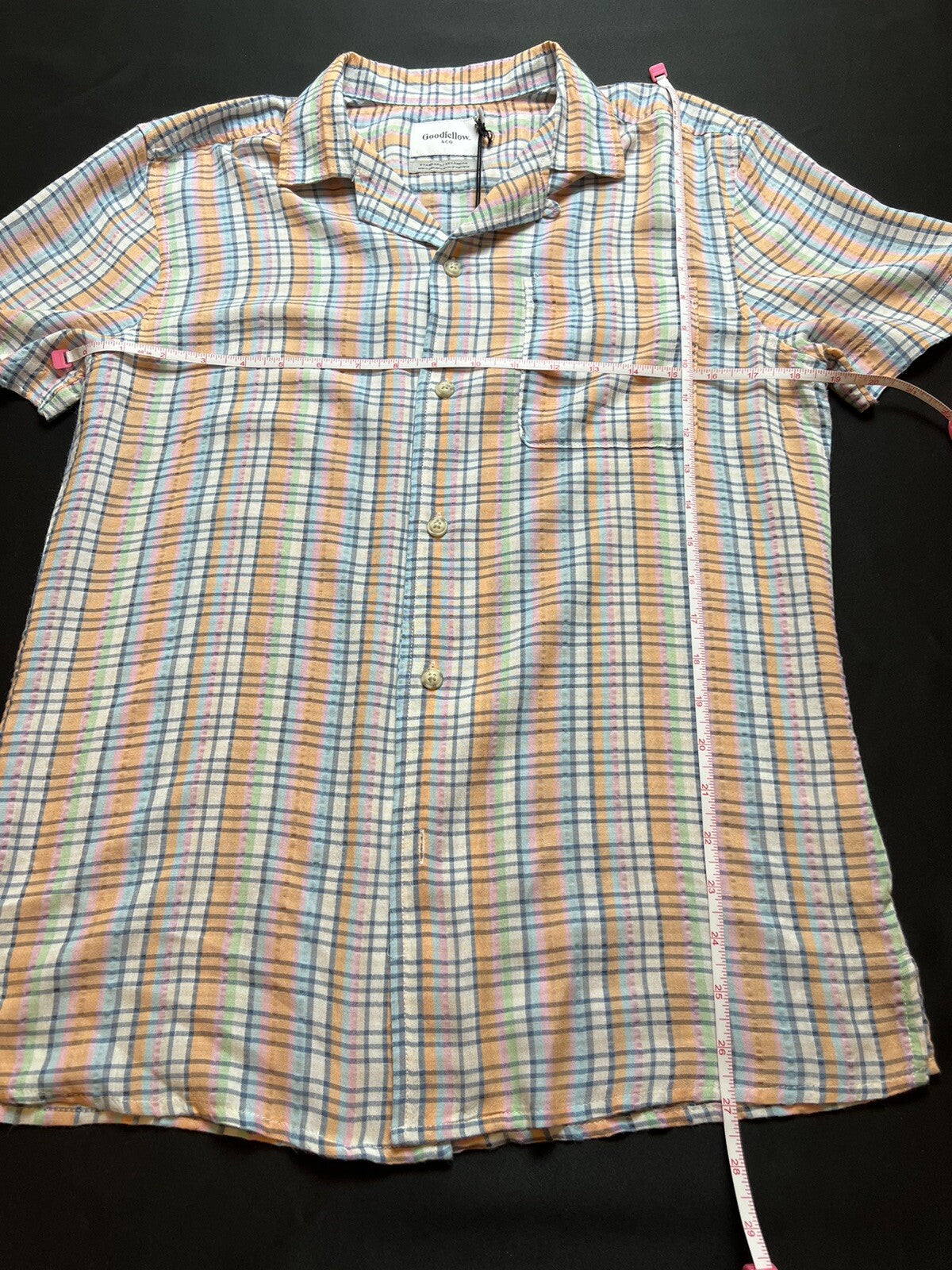 Goodfellow Women’s Button Down Shirt Sz S Striped Top