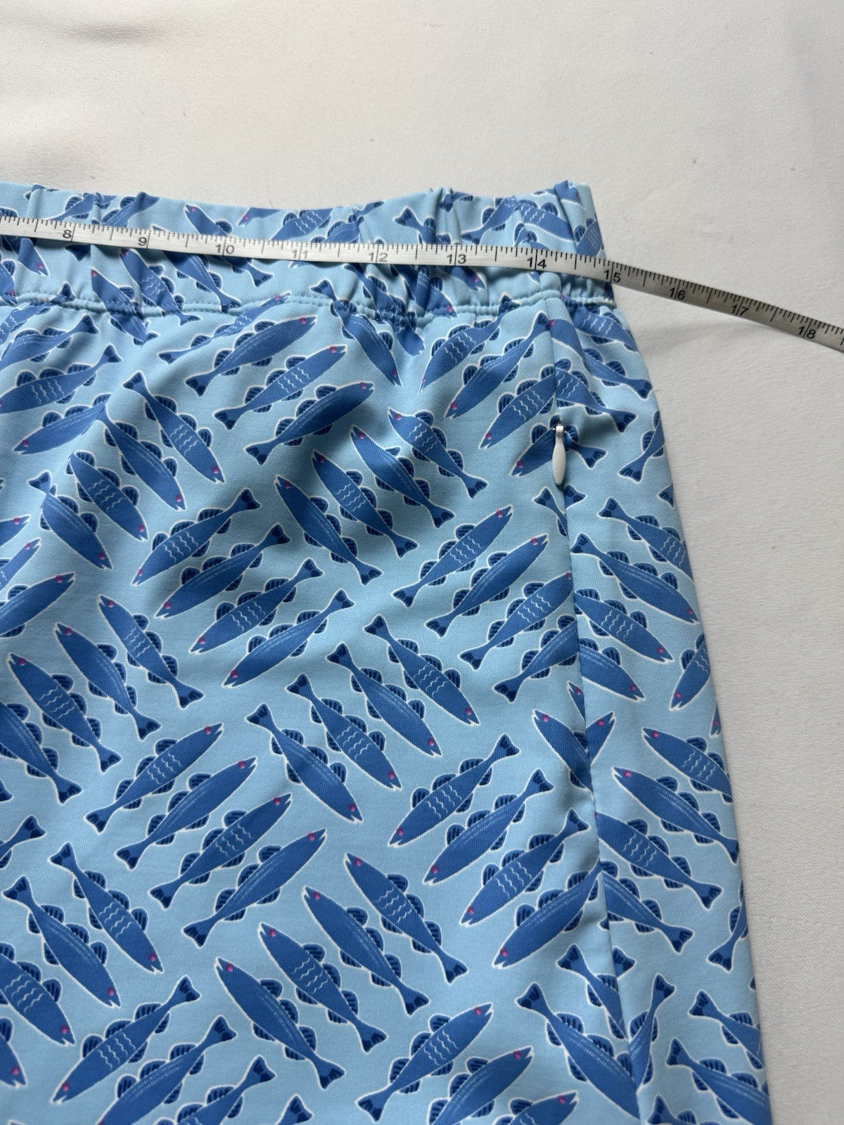 Sailor-Sailor Women’s Golf Tennis Fish Printed Skirt Size M.     (B.158)