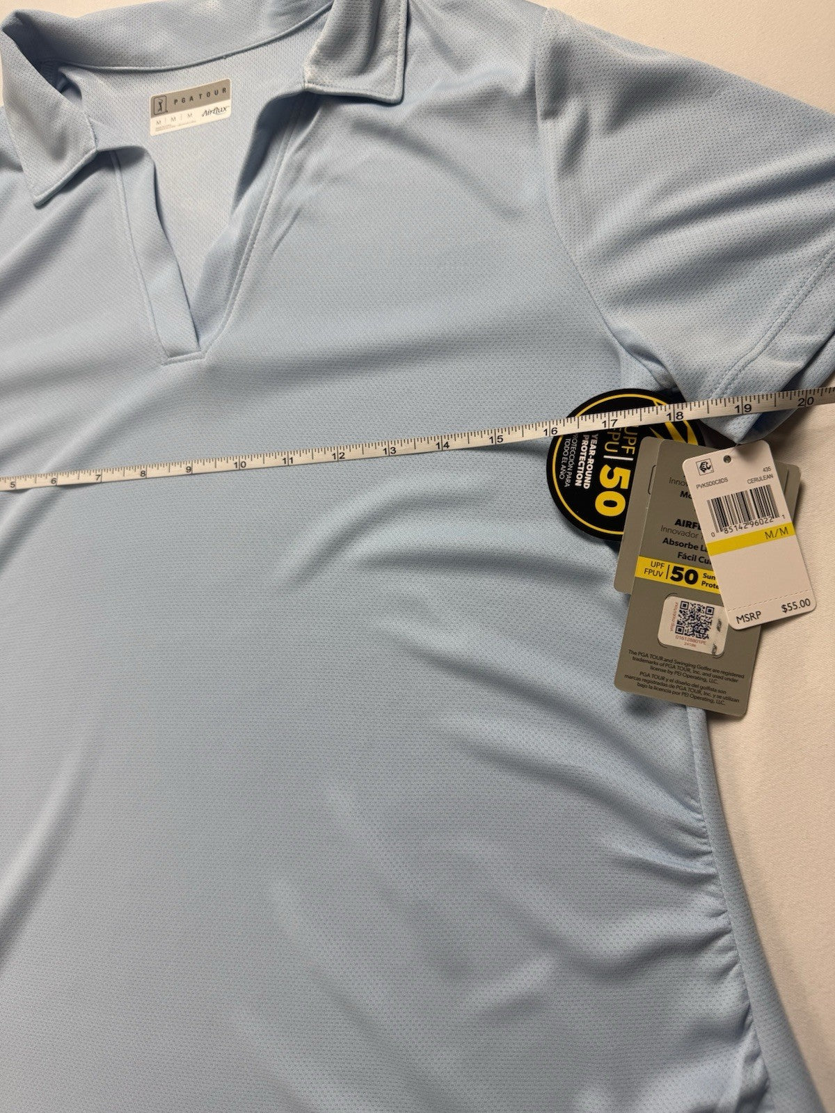 PGA TOUR Women's Golf Polo Shirt Size M.  (B.150)