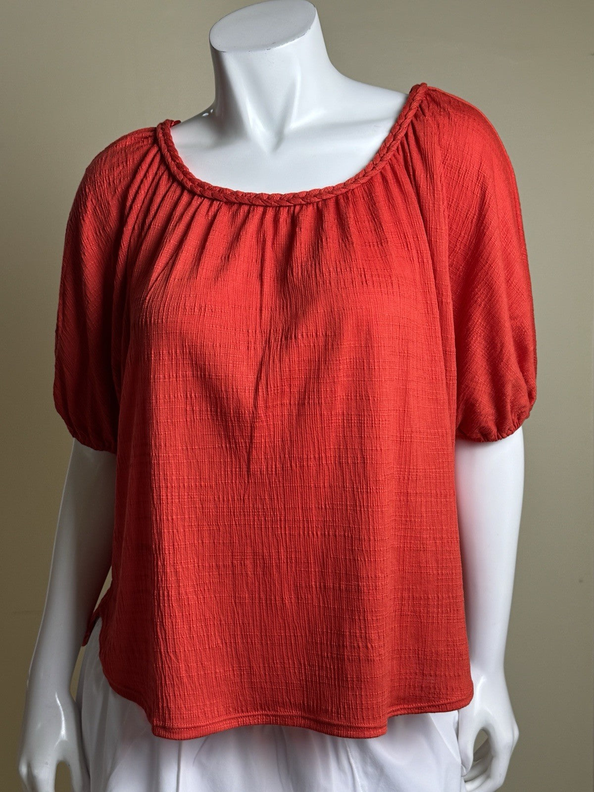 $98 Max Studio Women’s Red Blouse Size XS.        (B.188)