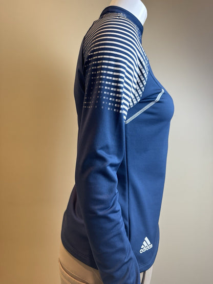 Adidas Women’s Golf Navy Sweatshirt Sz S    (B.106)