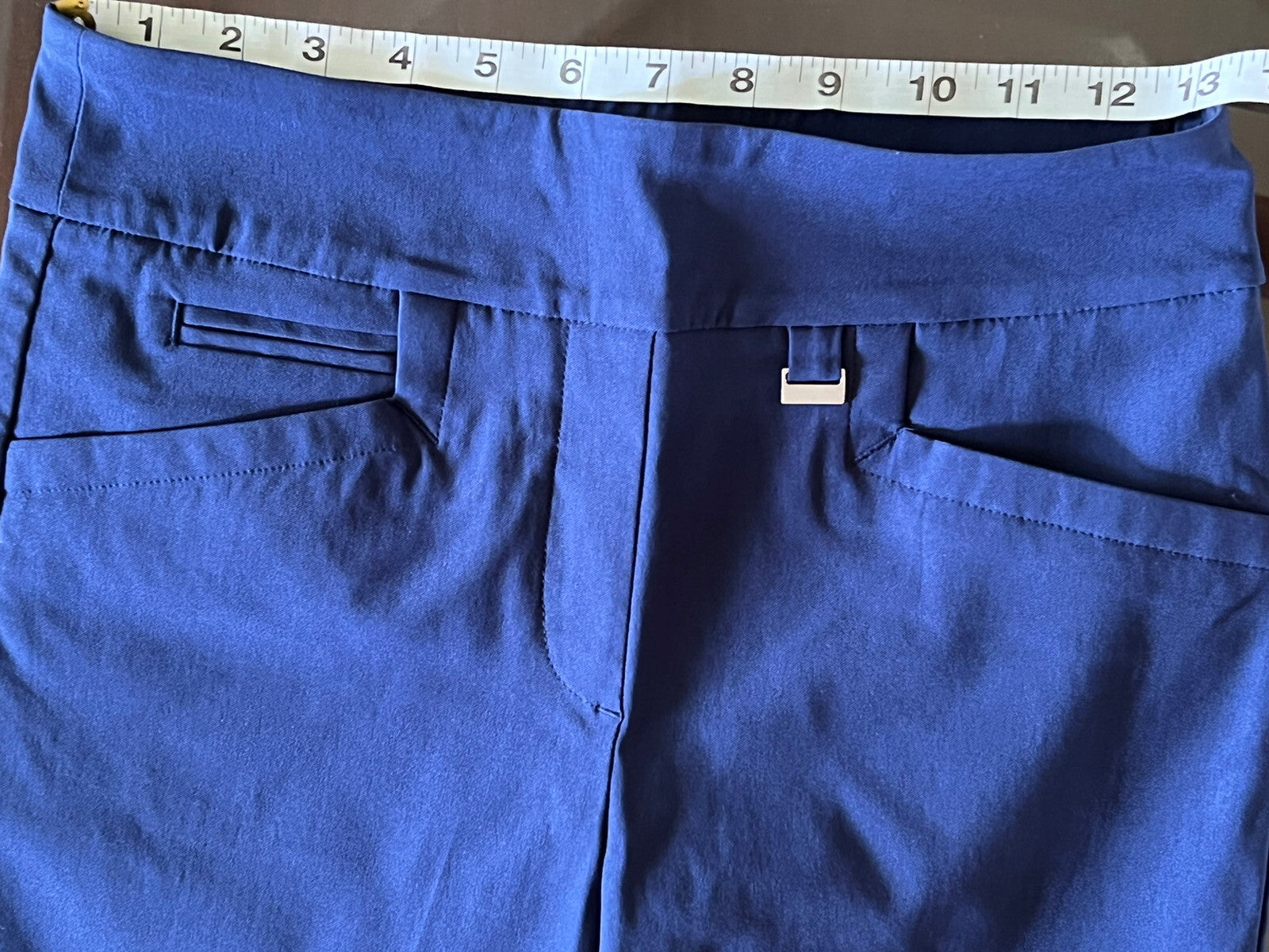 E.P New York Women’s Golf Shorts Blue Sz S