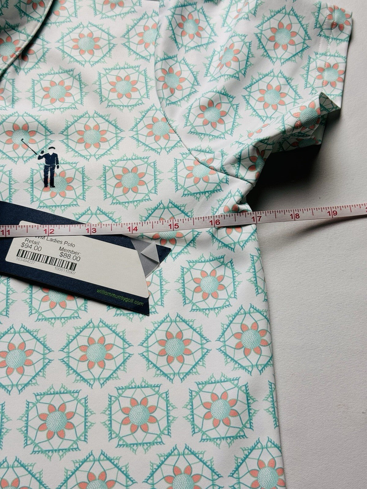 William Murray Women's Golf Polo Shirt Size S. (B.58)