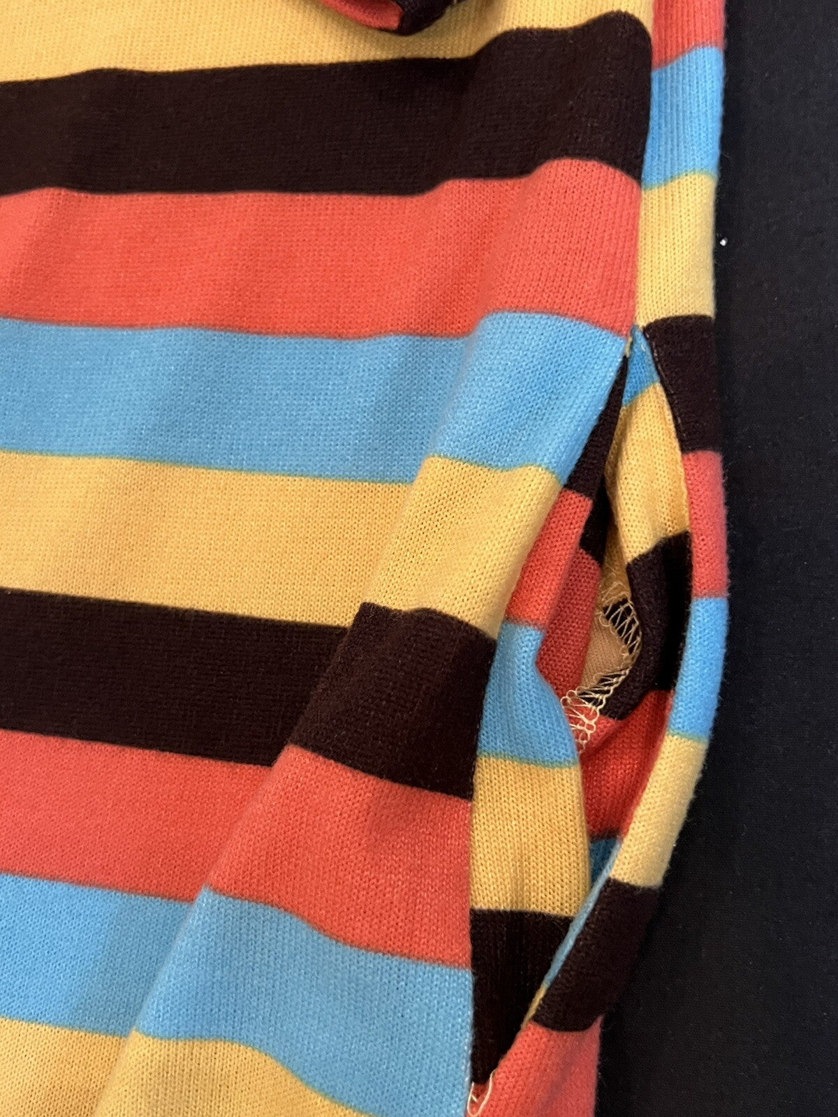 $198 WALTER BAKER Multicolor Stripes Dress Sz M