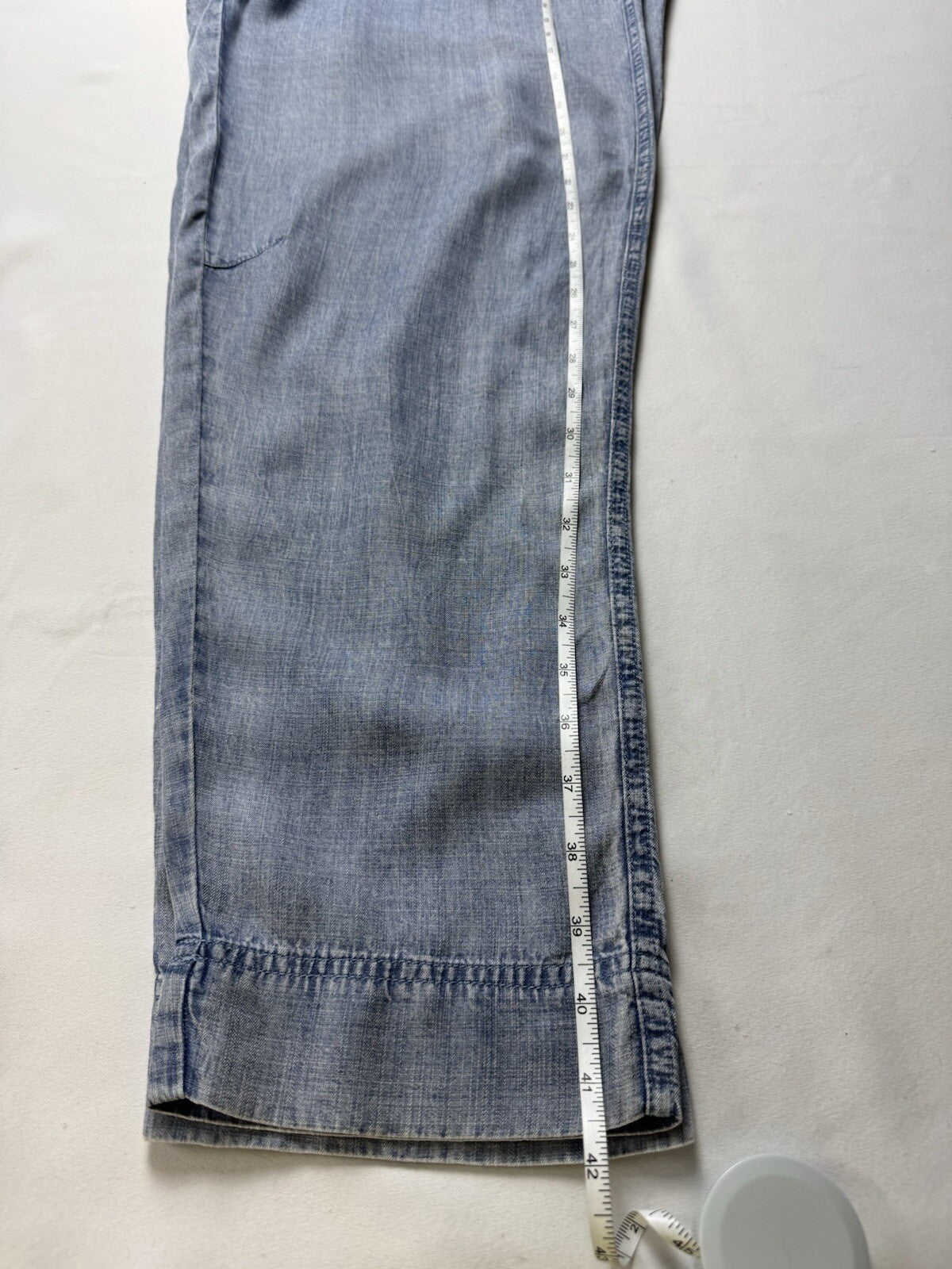 $178 SPLENDID Women’s Denim Trousers Size L. (B.142)