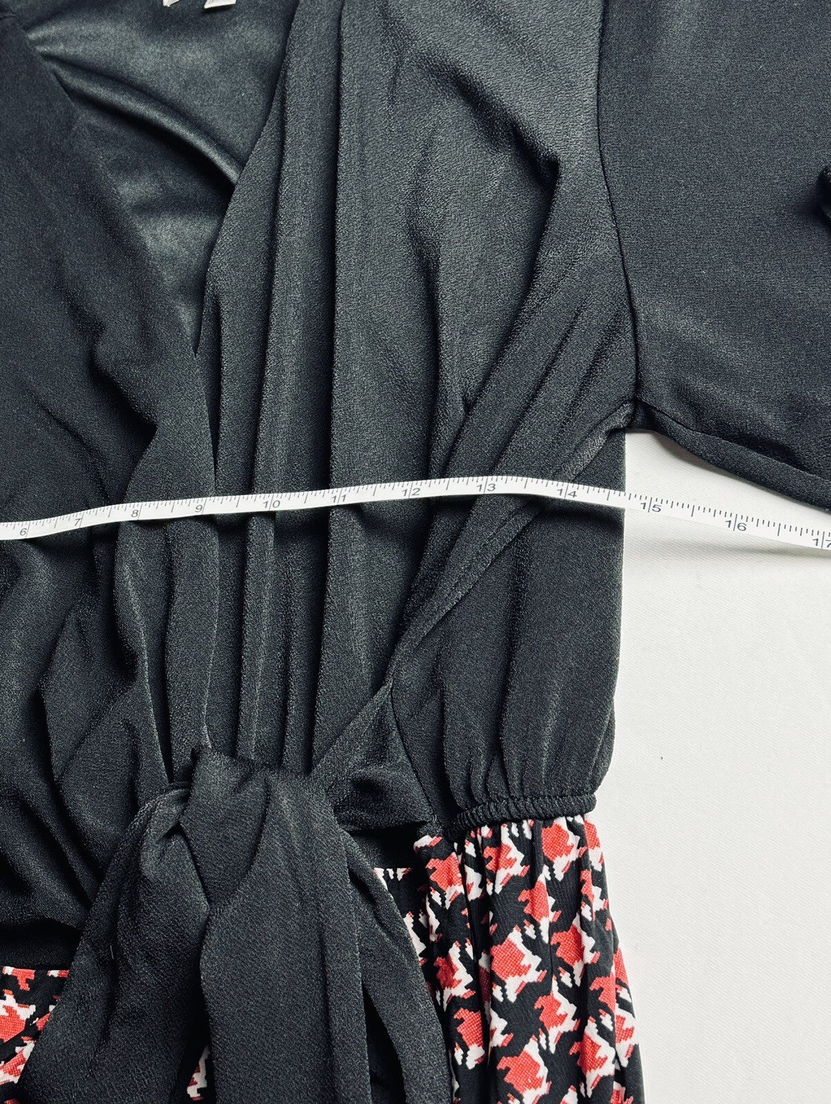 ROBBIE BEE Women's Front Waist Tie Dress Size XL.  (69)