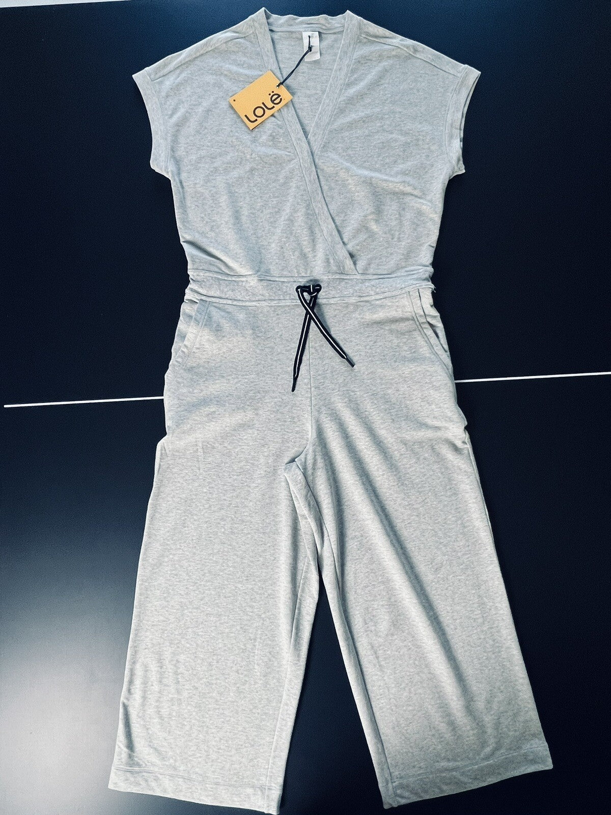 Lole Women’s Jumpsuit One Piece Romper Sz M Gray