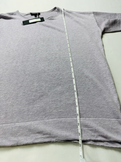 $95 Donna Karan Blouse Lilac Top Sz M.      (B.102)