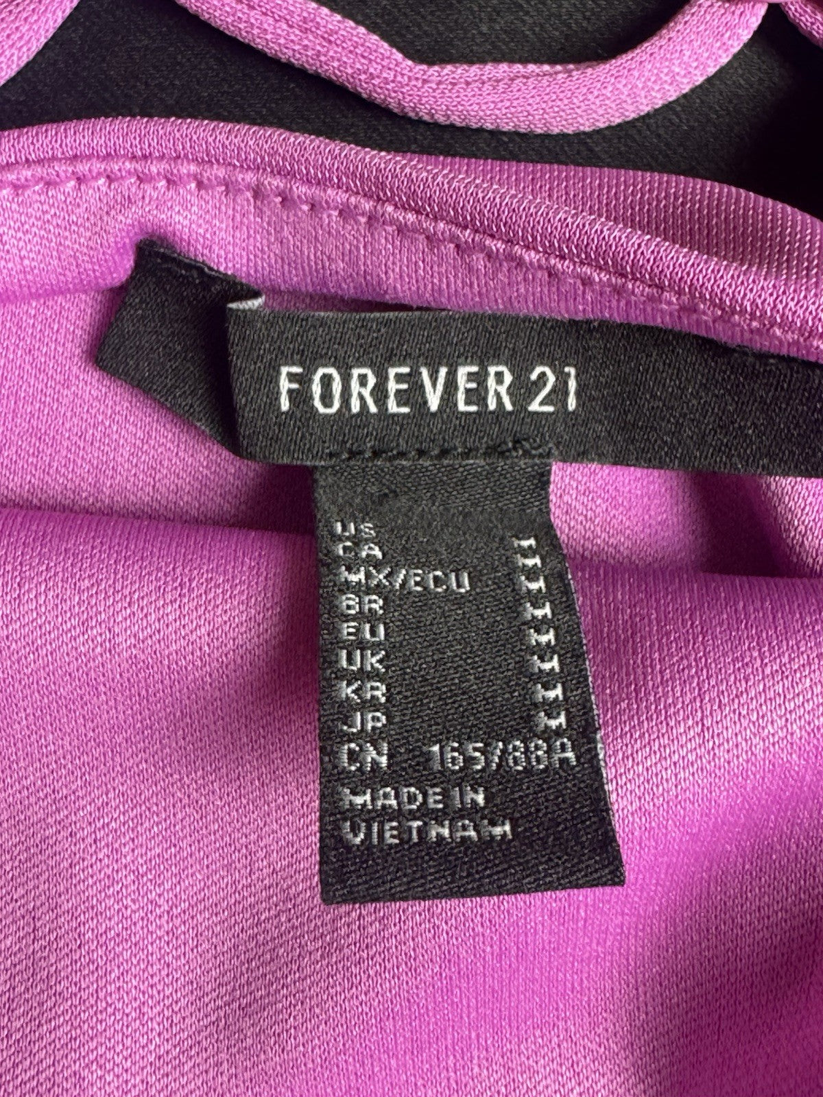 Forever 21 Pink Bodycon Dress Sz M.  (B.179)