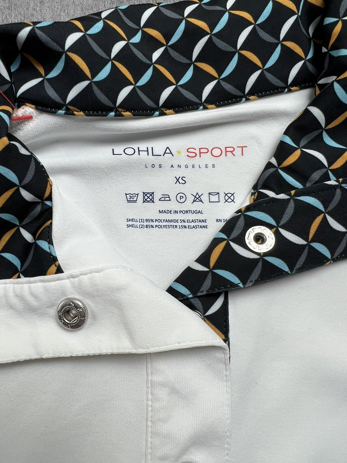 Lohla Sport White Sleeveless Shirt Golf tennis top Sz XS (13)