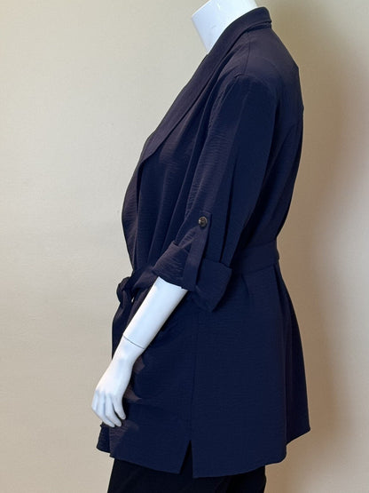 Rafaella Woman’s 3/4 Sleeve Pockets Cardigan Top Sz XL.  (61)