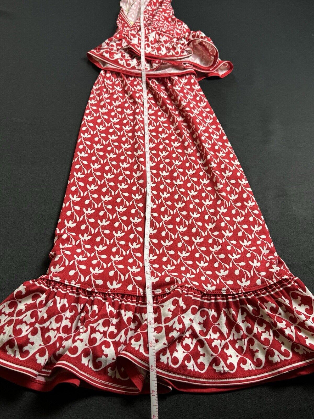 $138 Max Studio Women’s Red White Dress Sz S (B.82)