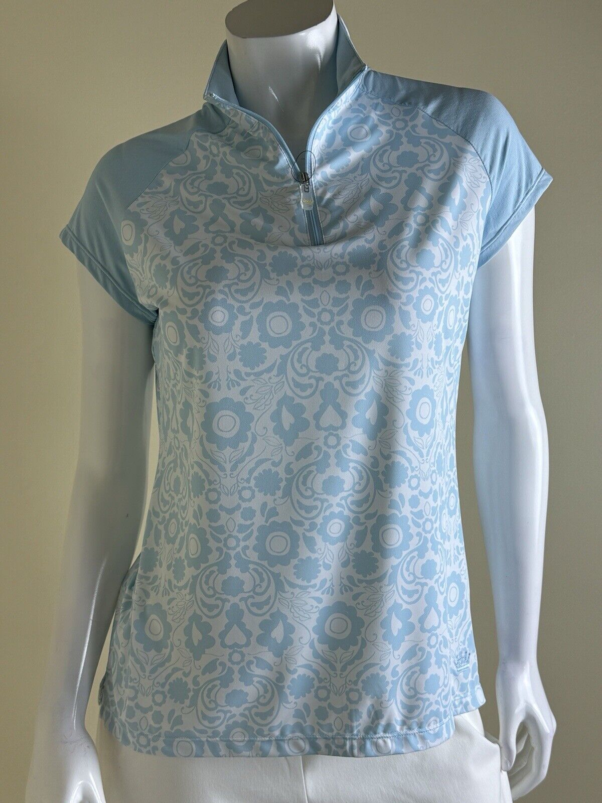 KASTEL DENMARK Women's Golf Top Shirt Sz L. (B.79)