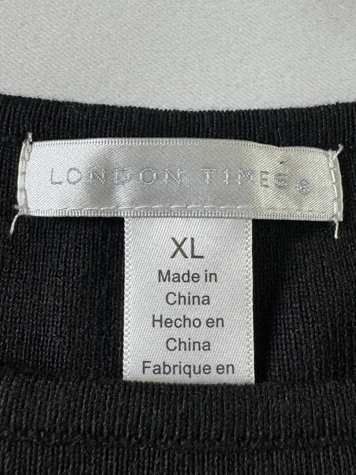 London Times Women's Trapeze Dress Sz XL      (B.141)