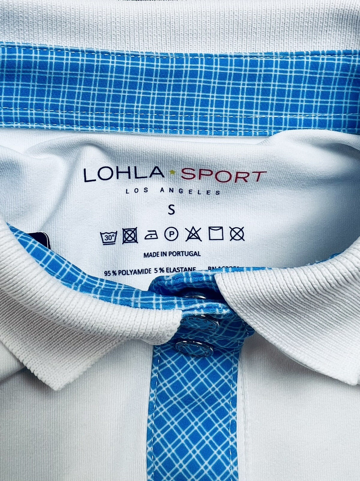 Lohla Sport Women’s Golf White Long Sleeve Sweatshirt Top Sz S