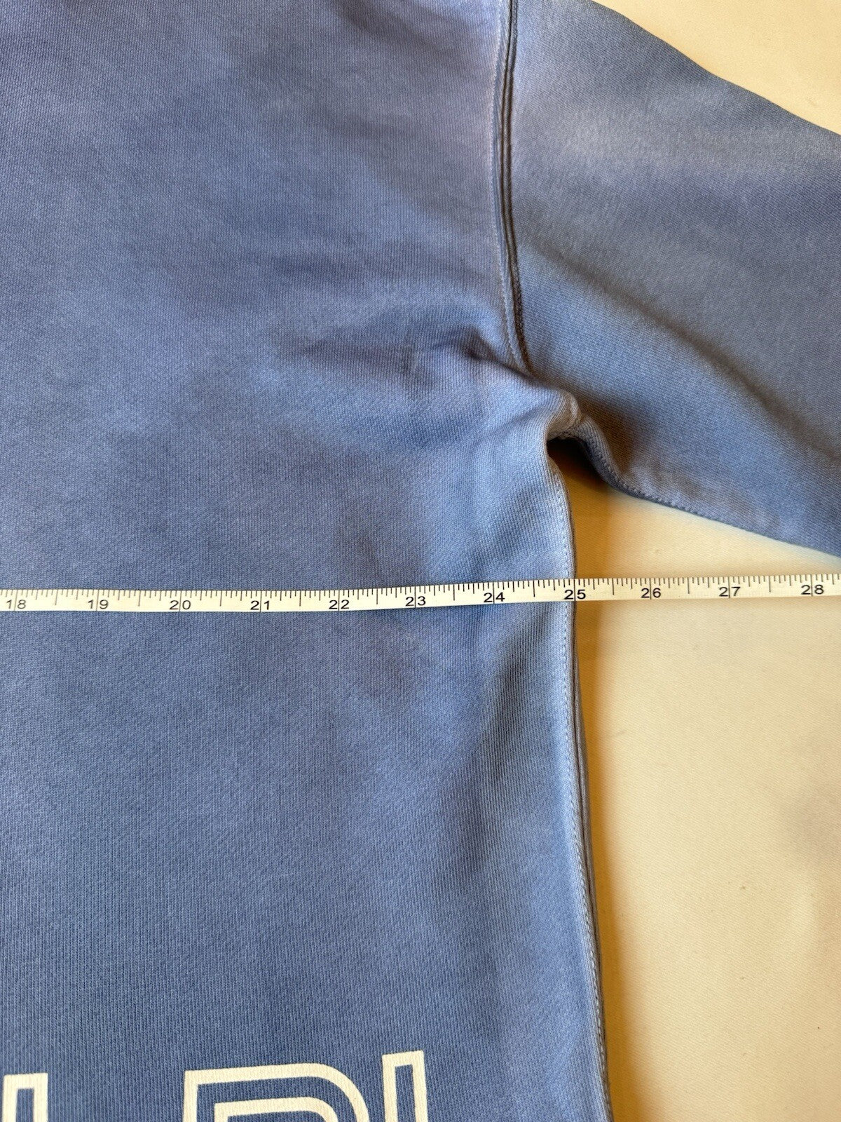 $145 Lauren Ralph Lauren Women's Blue Logo Sweater Sz L.  (B.116)