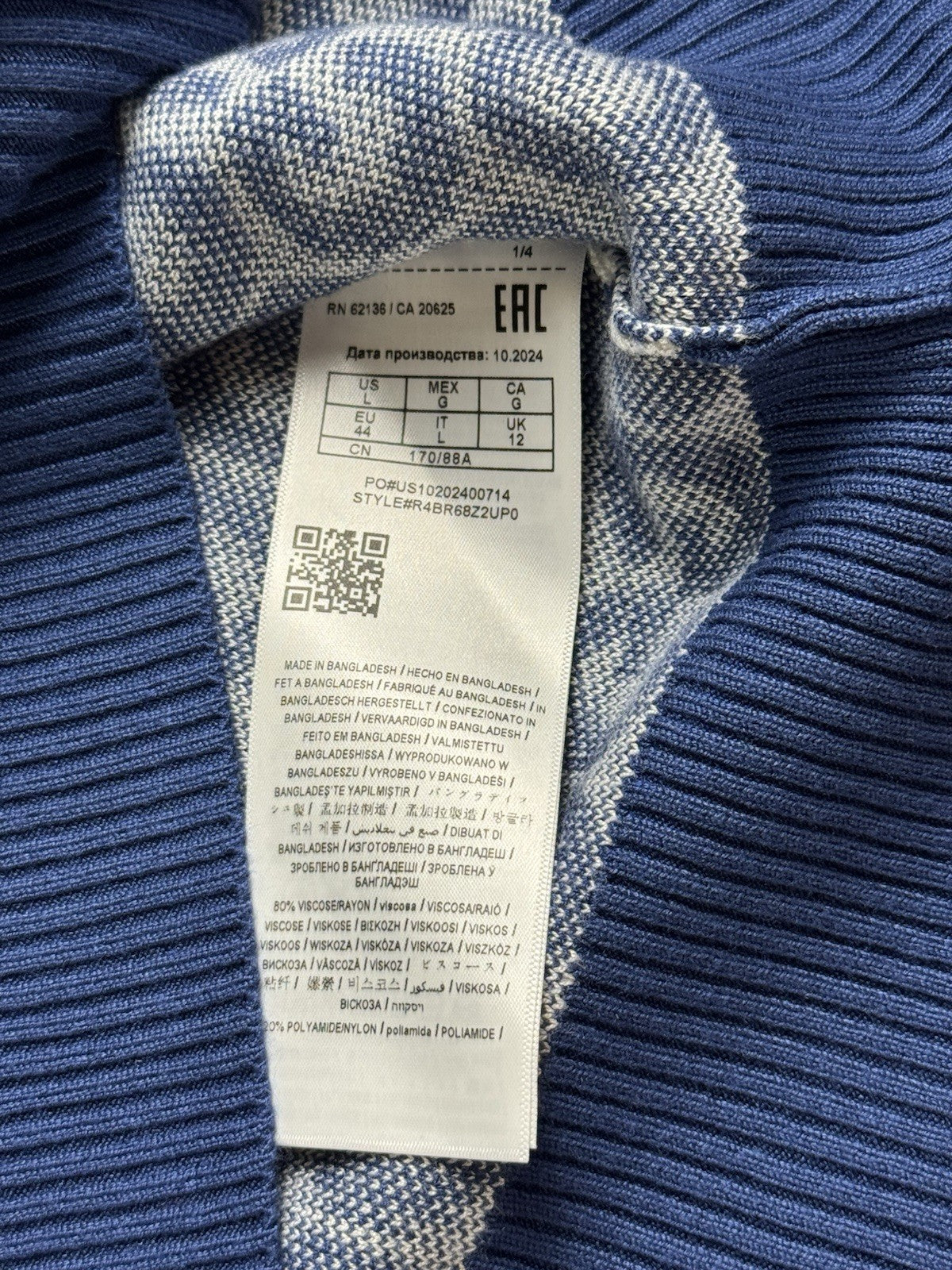 $80 GUESS AVERY FULL ZIP SWEATER HOODIE G Logo Sz L.      (B.032)