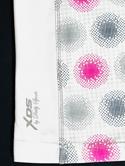 XDS Daily Sports Women’s Polo Golf Shirt White Sz M (13)