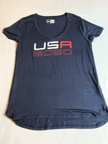 New Era 2020 Ryder Cup USA  T Shirt Women’s Sz M NWT (16)