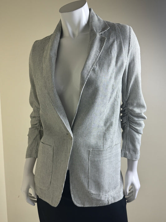 $118 Max Studio Women's Stripes Blazer Size XS. (B.143)