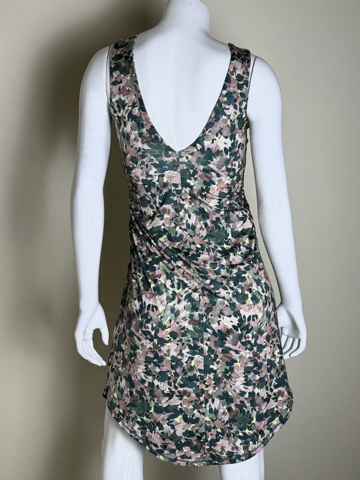 Prana Pearl Isla Dress size S Floral Built in Padded Bra