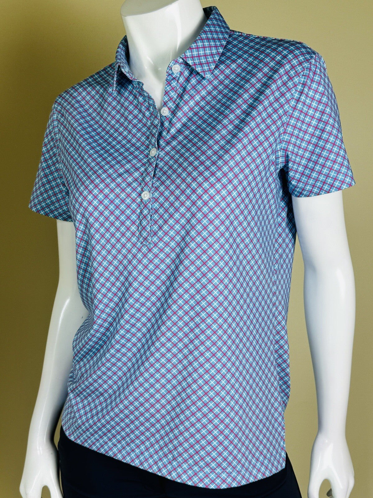 REPREVE Women's Polo Golf Shirt Size M. (76)