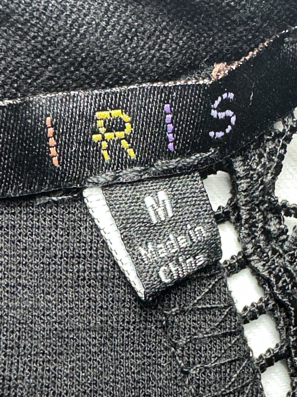 IRIS Women’s Black Dress bodycon lace cap sleeve Sz M.  (B.64