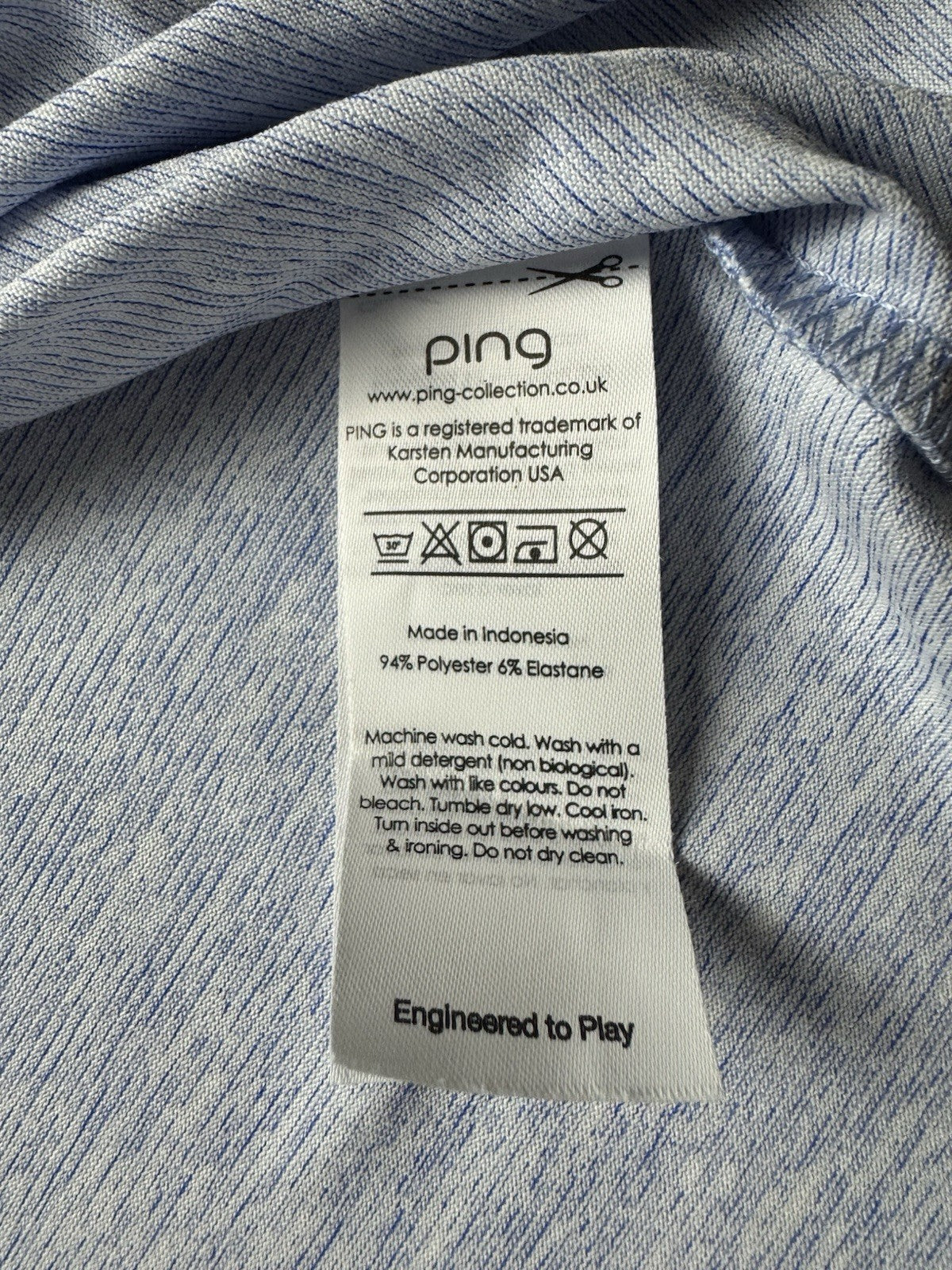 Ping Women’s Top Golf Shirt Sz 16. (B.160)
