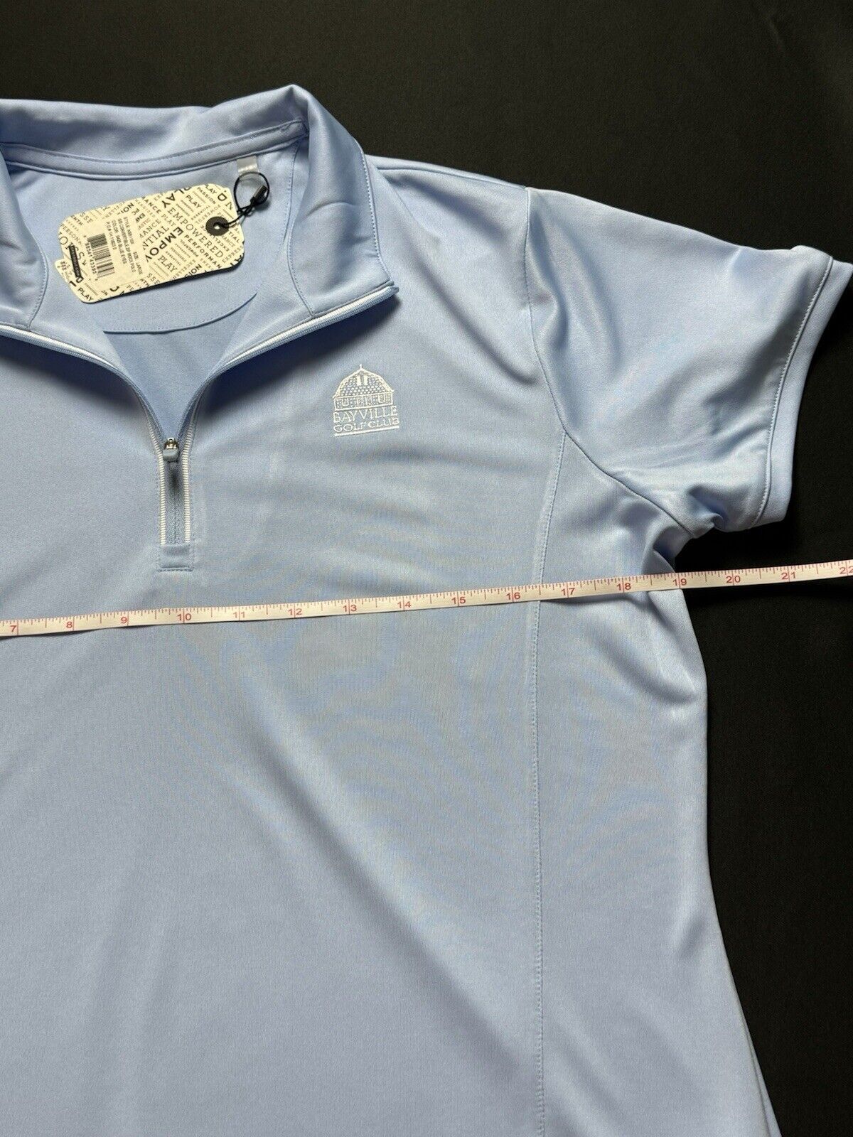 E.P New York Women's Golf Polo Shirt Sz L (B.82)