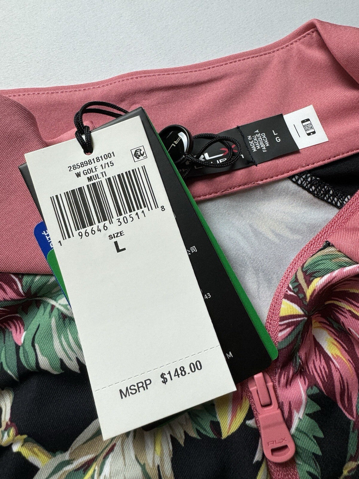 $148 Ralph Lauren Women’s Golf Sweatshirt Sz L  (B.95)