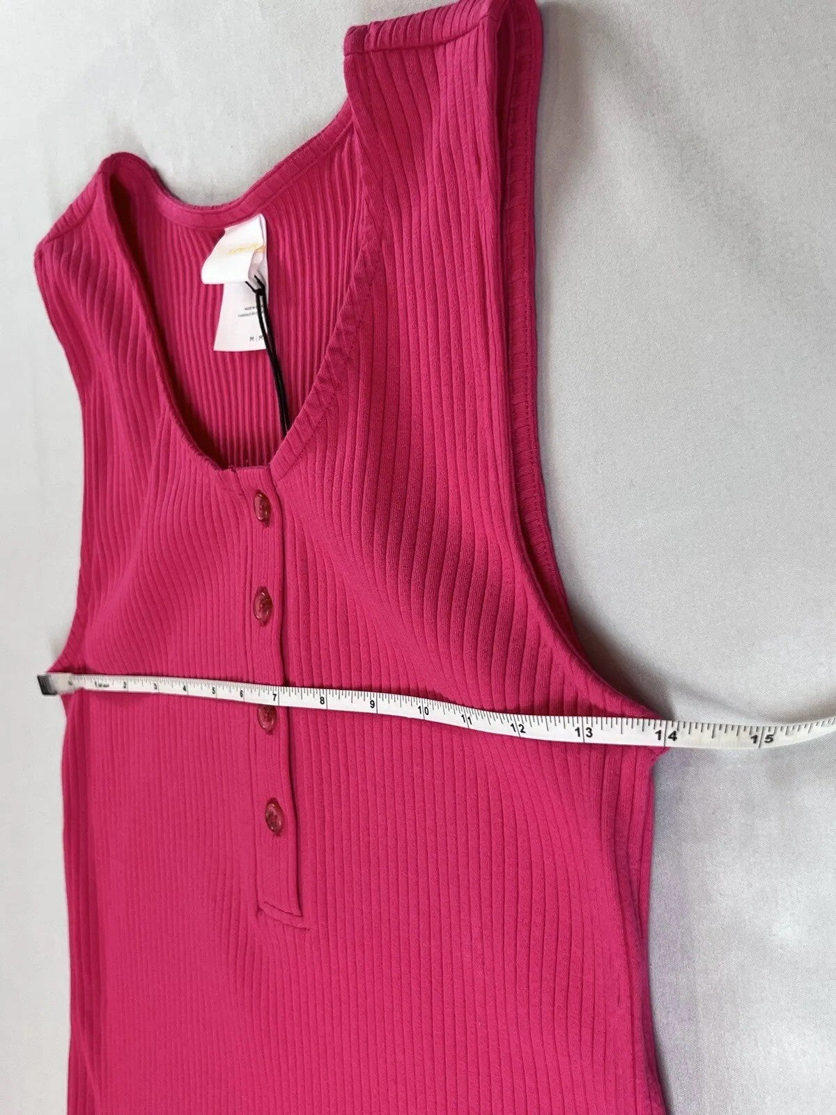 LOLE Knit Sleeveless Dress Pink Sz M