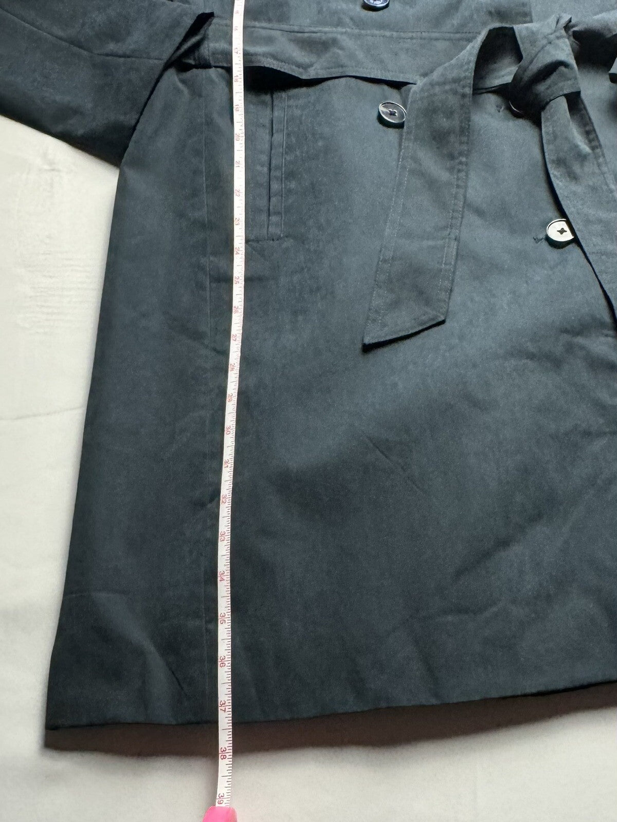 Amazon Essentials Women’s Pea Coat Navy Sz M. (57)