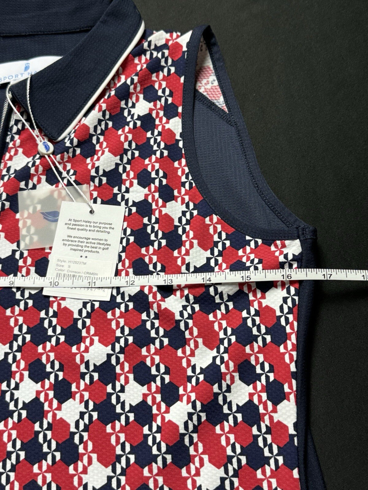 Sport Haley Women's Top Golf Shirt Sz S   (B.85)