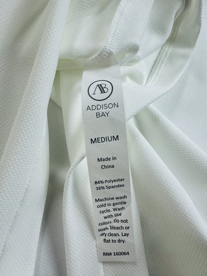 Addison Bay Women’s Golf/Tennis Shirt Sz M      (B.158)