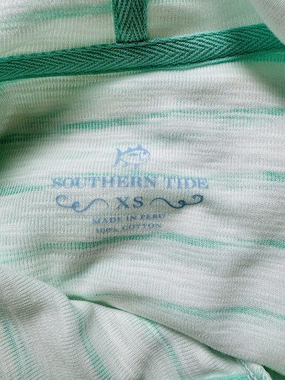 Southern Tide Womens Striped Hoodie Sweatshirt Sz XS.      (B.111)