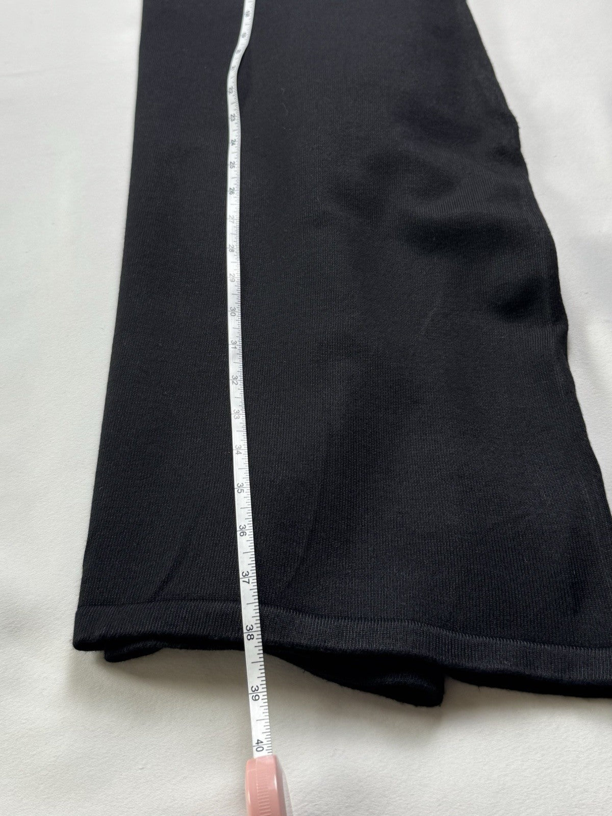 Nina Leonard Black Lace Knit Dress Sz L.   (B.99)