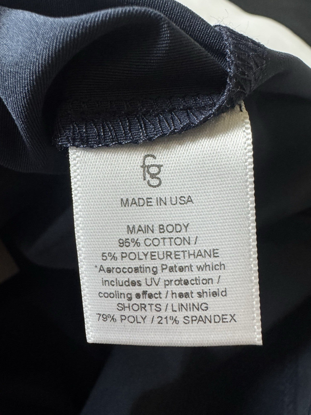 FIA Green California Women’s Navy Skort Skirt Sz L. (B.160)