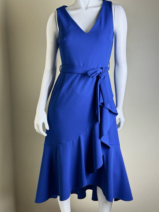 $129 CALVIN KLEIN Women’s Size 8 Blue Dress  (B.60)