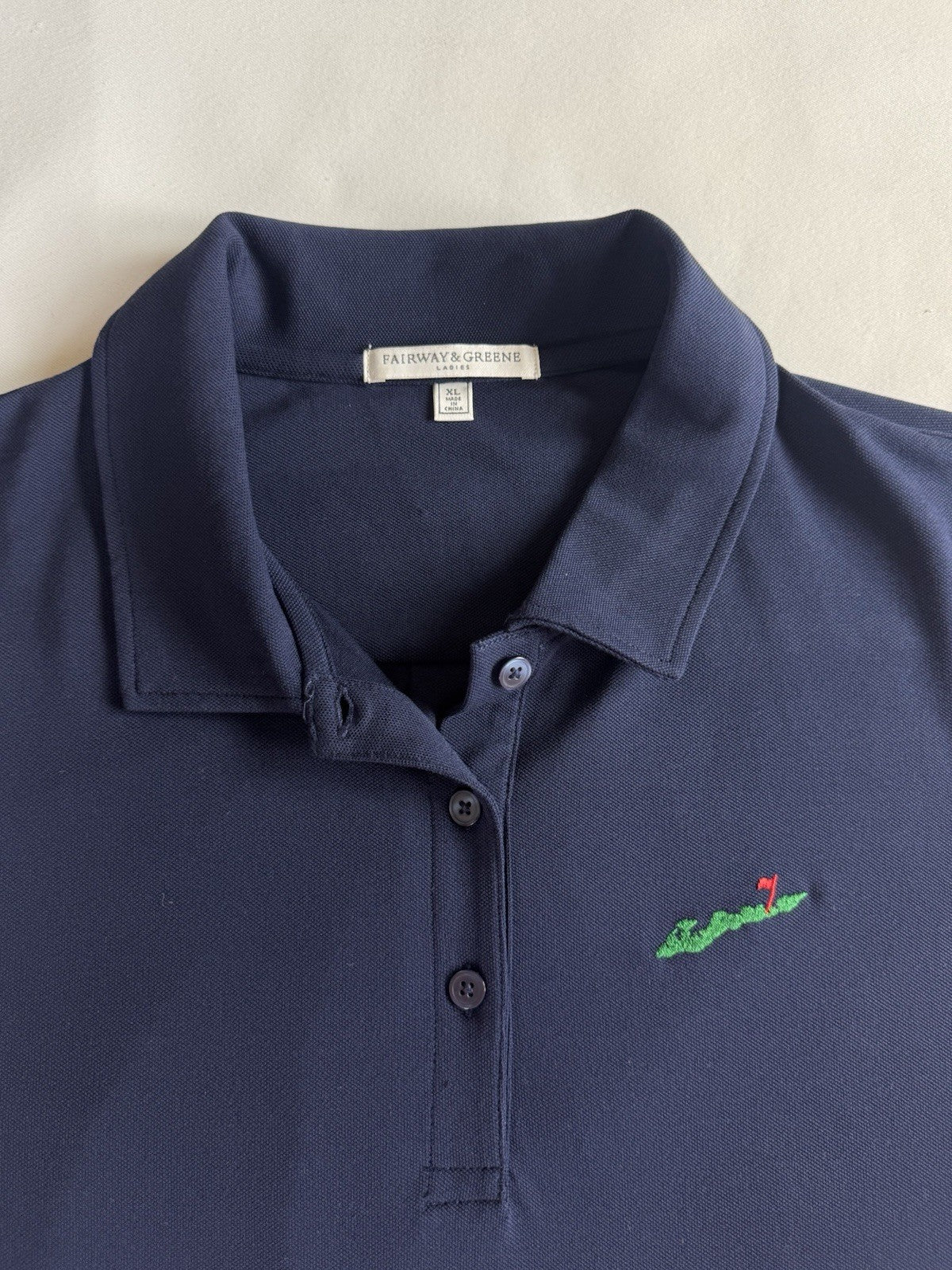 Fairway & Greene Women's Golf Polo Shirt Sz XL.    (B.188)