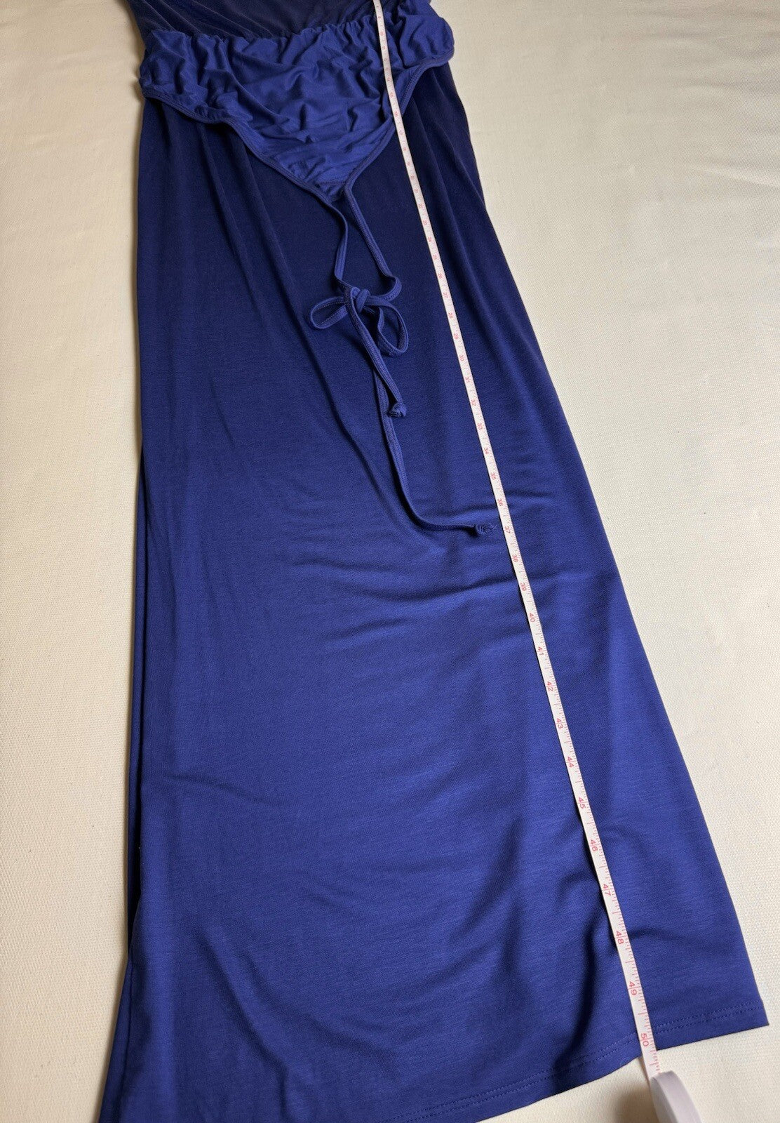 TRINA TURK Goldie Maxi Dress in Royal Blue Sz S (64)