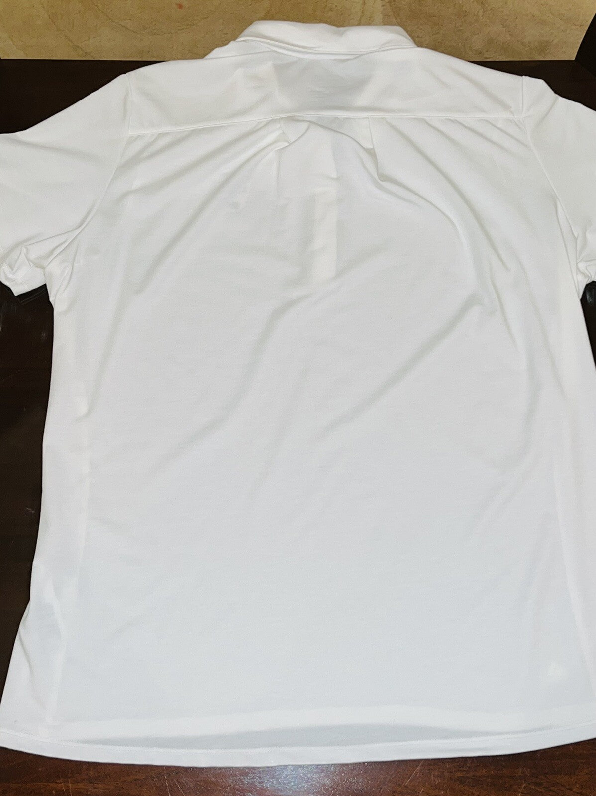 Adidas Women’s White Golf Polo Shirt Sz L (B.13)