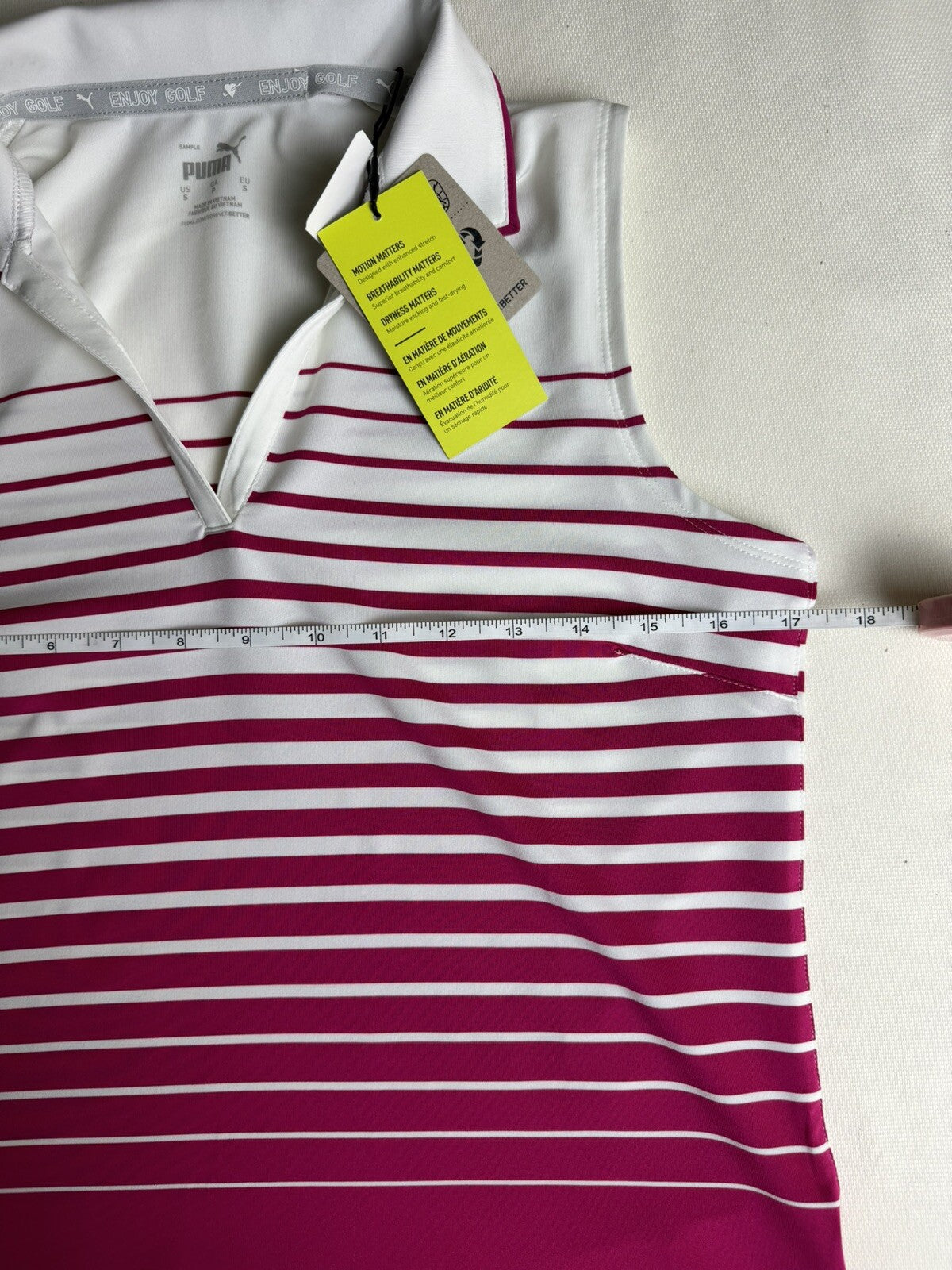 Puma Women’s Golf Shirt Sleeveless Sz S (B.48)