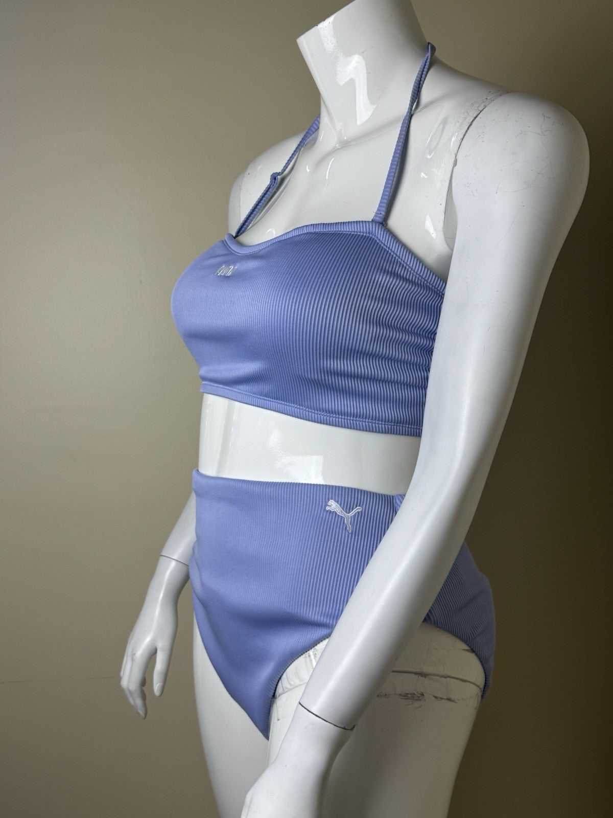 Puma 2 Piece Bikini Women’s Purple Swimsuit Sz 2XL.  (B.152)