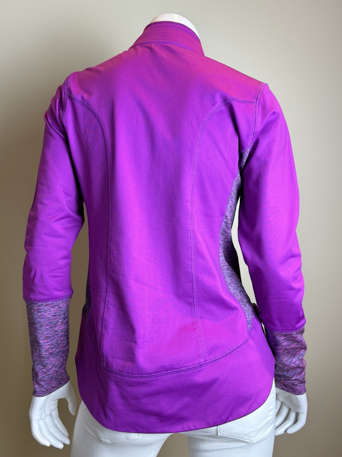 Jofit Women’s Golf Sweatshirt Long Sleeve Top Size S  Full Zip.        (59)