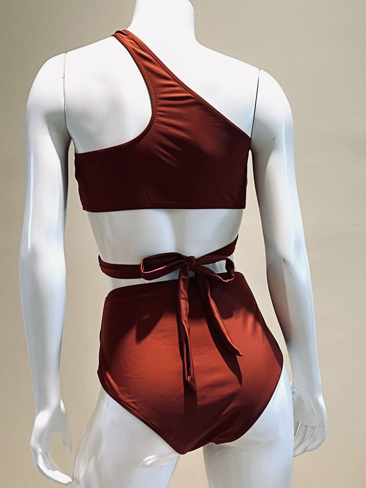 Maroon Bikini Swimsuit Size XL bathing suit Red 2Pc